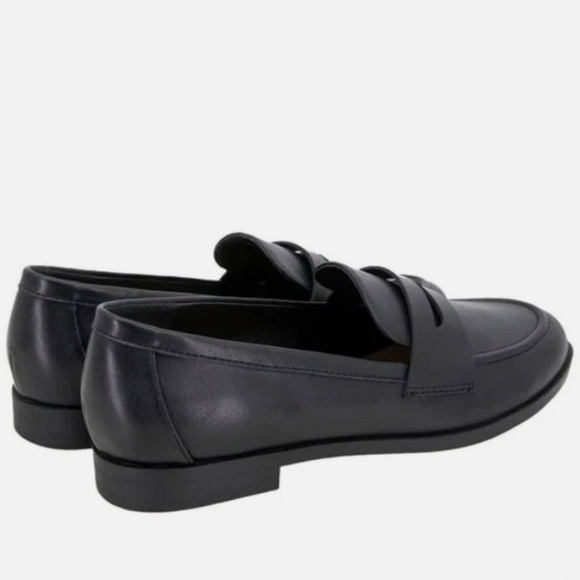 Kensie Ladies' Size 8.5 Penny Loafers Shoe Black New in Box Extra Padded Easy on - Picture 6 of 7